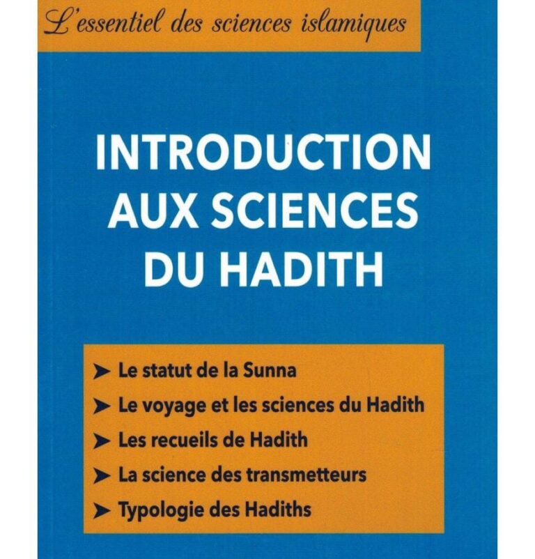 Les Sciences du Hadith